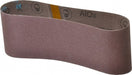 Abrasive Belt: 4" Wide, 24" Long, 80 Grit, Aluminum Oxide