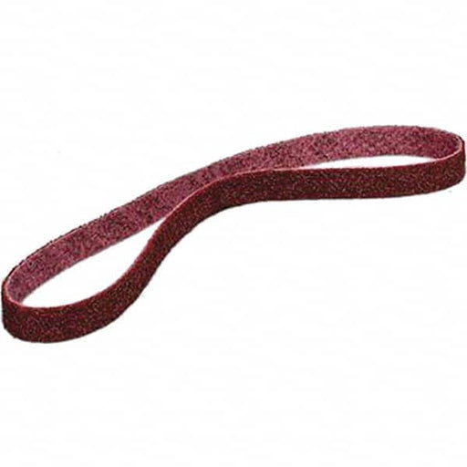 Abrasive Belt: 1" Wide, 21" Long, Aluminum Oxide