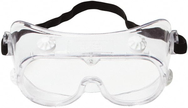 Safety Goggles: Chemical Splash, Clear Polycarbonate Lenses