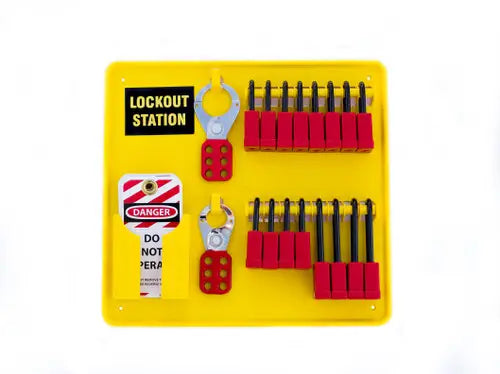 ZING Lockout Station for 16 Locks - Stocked