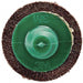 Quick-Change Disc: Roloc TR, 1-1/2" Disc Dia, 50 Grit, Ceramic, Coated