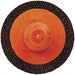 Quick-Change Disc: Roloc TR, 1" Disc Dia, 60 Grit, Aluminum Oxide, Coated