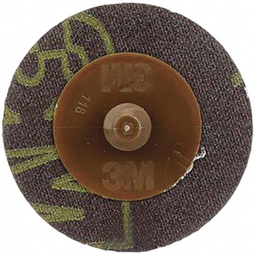 Quick-Change Disc: Roloc TR, 1" Disc Dia, 36 Grit, Aluminum Oxide, Coated