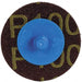 Quick-Change Disc: Roloc TR, 1" Disc Dia, 100 Grit, Aluminum Oxide, Coated