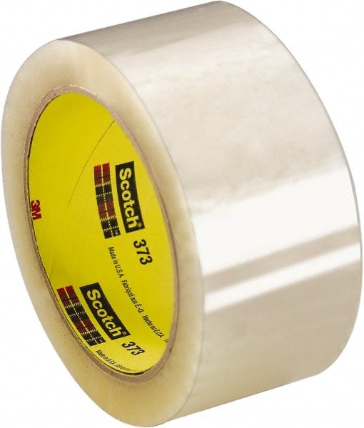 Packing Tape: 2" Wide, Clear, Rubber Adhesive