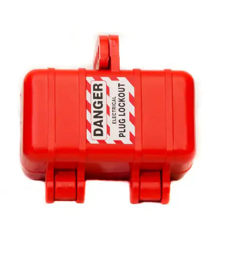 ZING Small Plug Lockout - Red, Box Style