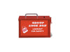 ZING GROUP LOCK BOX - RED Lock Box