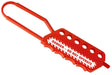 ZING Plastic Hasp 6-Hole .24" Dia Shackle 3"