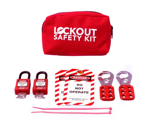 ZING Portable Lockout Kit, Electrical, Pouch