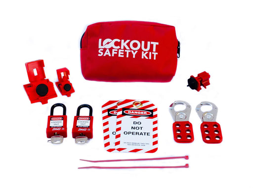 ZING Portable Lockout Kit, Electrical, Pouch