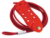 ZING Cable Lockout, Red With 6 ft Cbl 7-Hole