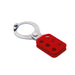 ZING Lockout Hasp, Steel 1.5" 6-Hole w/ Tabs