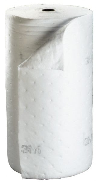 Sorbent Pad: Oil Only Use, 17" Wide, 19" Long, 43.5 gal