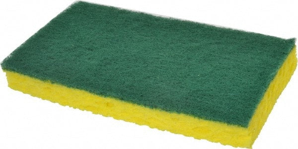 6.1" Long x 3.6" Wide x 0.7" Thick  Scouring Sponge