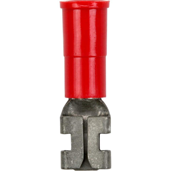 Wire Disconnect: Female, Red, Vinyl, 22-18 AWG, 1/4" Tab Width