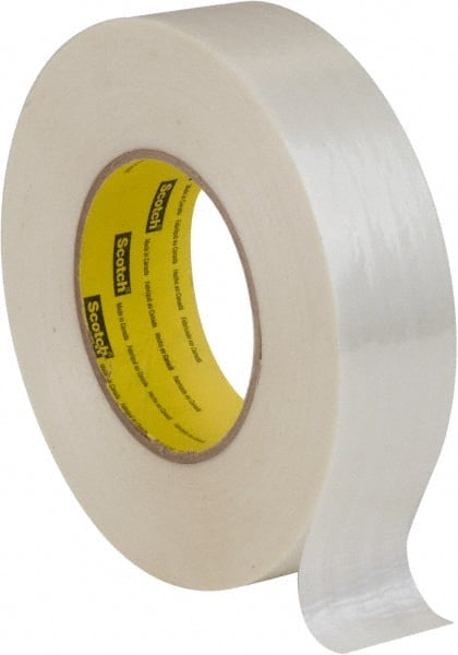 Packing Tape: 2" Wide, Clear, Rubber Adhesive