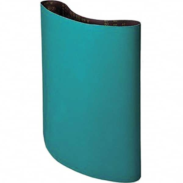 Abrasive Belt: 37" Wide, 60" Long, 60 Grit, Zirconia Alumina