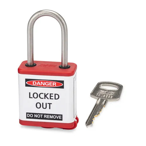 ZING Padlock 800 Ser 1.5" Shackle Keyed Alike