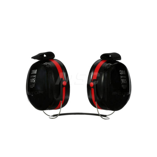 Earmuffs: Listen-Only, 29 dB NRR Behind the Neck, 29 dB NRR Under the Chin, Foam Cushion