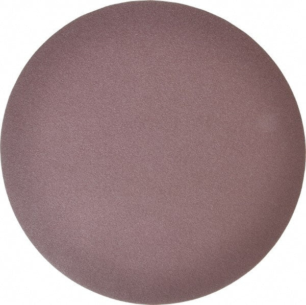 PSA Disc: 10" Disc Dia, 80 Grit, Aluminum Oxide