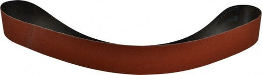 Abrasive Belt: 2" Wide, 48" Long, 80 Grit, Ceramic