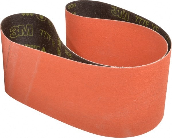 Abrasive Belt: 6" Wide, 60" Long, 60 Grit, Ceramic