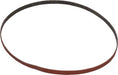 Abrasive Belt: 1/4" Wide, 18" Long, 60 Grit, Ceramic