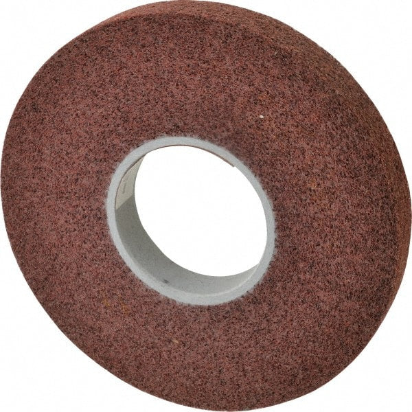 Deburring Wheel:  Density 6, Aluminum Oxide