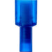 Wire Disconnect: Male, Blue, Nylon, 16-14 AWG, 1/4" Tab Width