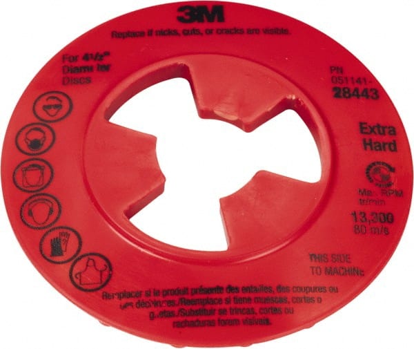 Disc Backing Pad: Face Plate