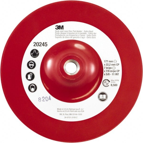 Disc Backing Pad: Hook & Loop