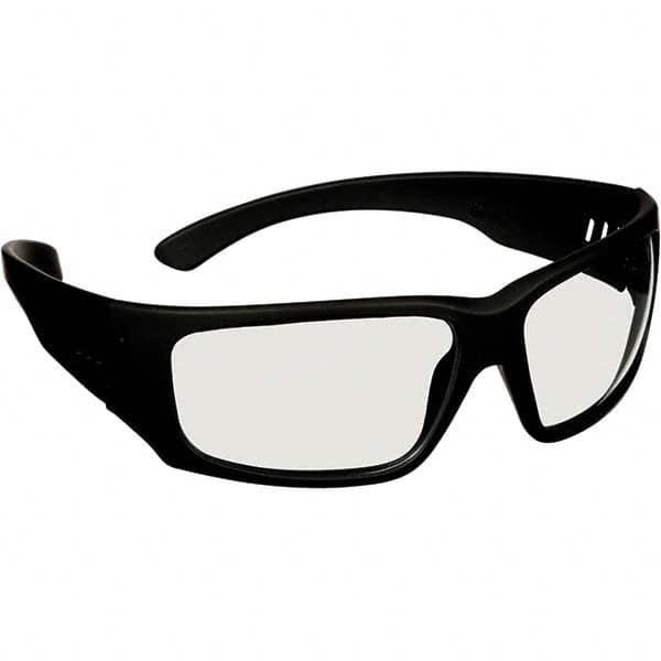 Safety Glass: Anti-Fog & Scratch-Resistant, Polycarbonate, Clear Lenses, Full-Framed