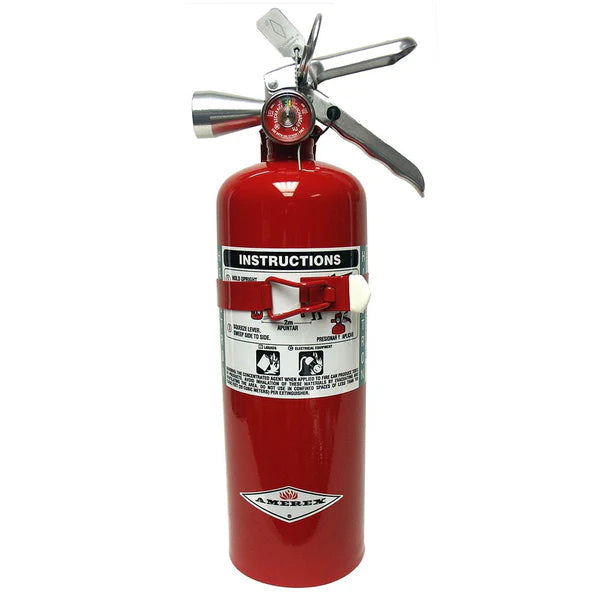 AMEREX Halotron I 5B:C FAA Fire Extinguishr 5lb - P/N: B386T (A61B386T)