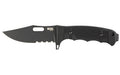 SOG SEAL FX PARTIALLY SRTED 4.3" BLACK