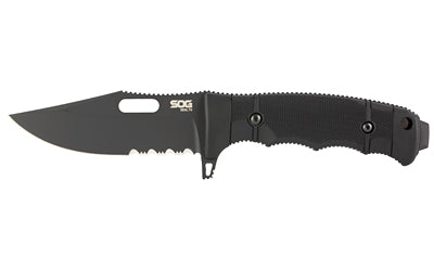 SOG SEAL FX PARTIALLY SRTED 4.3" BLACK