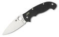 SPYDERCO MANIX 2 XL BLACK G10 PLAINEDGE