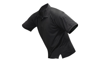 VERTX COLDOUBLEACK S/S POLO BLACK 2XL