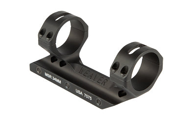 WEAVER 34MM FIXED MSR MOUNT MATTE