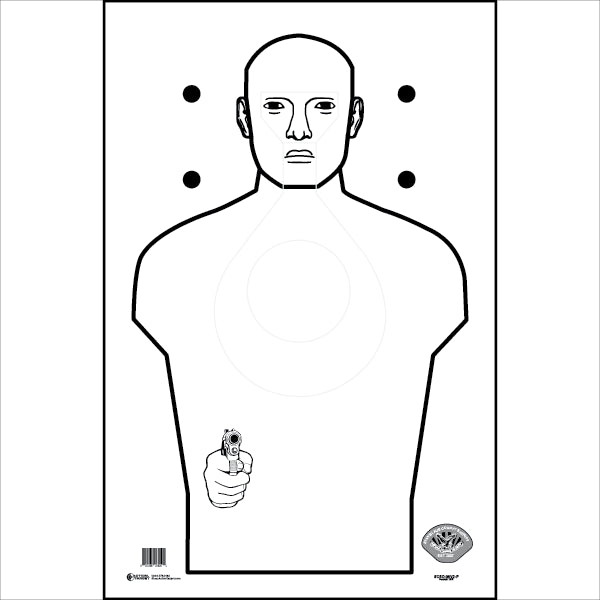 Action Target Stanislaus Co. Sheriff's Office Paper Target Version 2